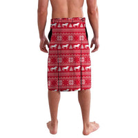 Lovely Unicorn Christmas Lavalava Xmas Holiday Patterns - Wonder Print Shop