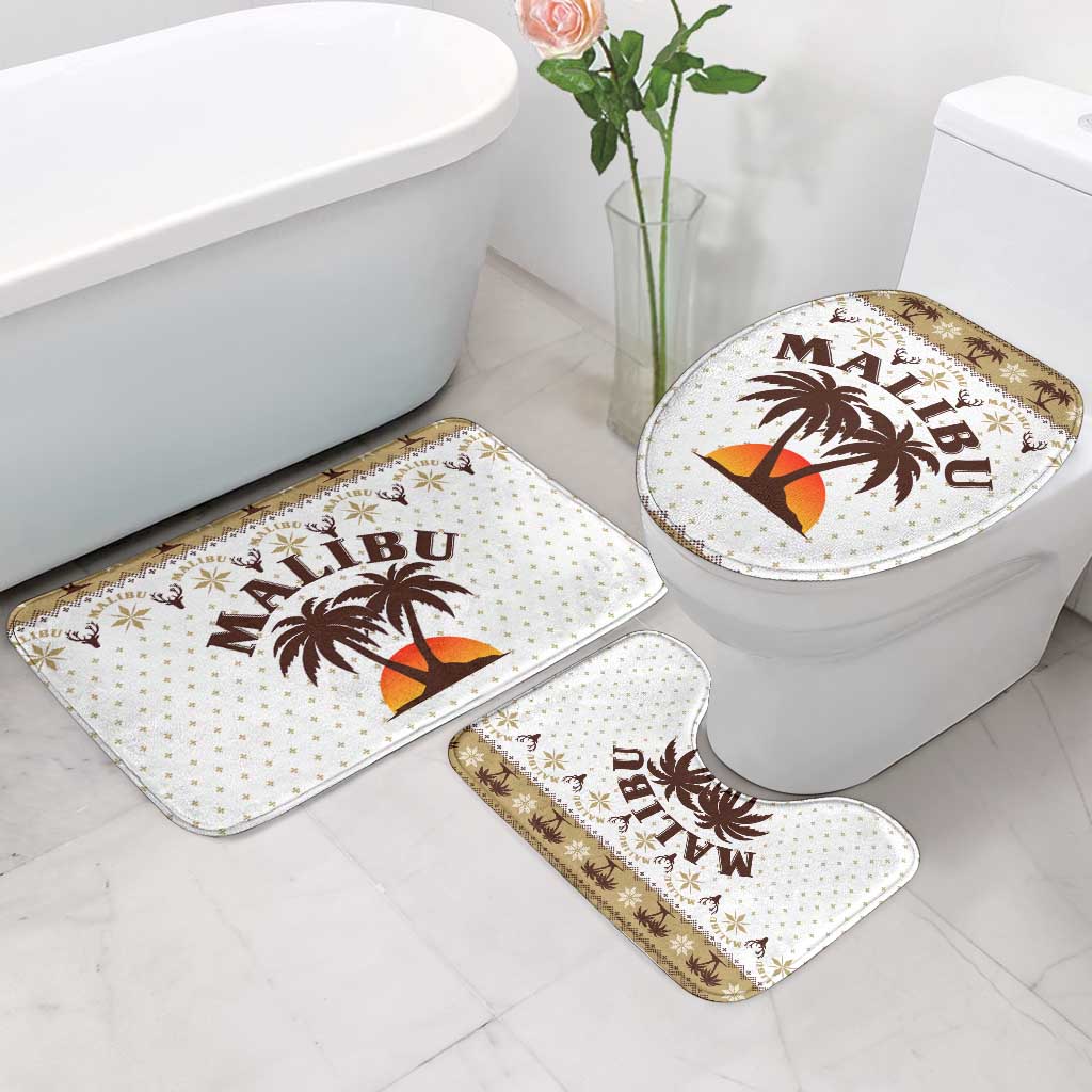 Malibu Christmas Bathroom Set Xmas Holiday Patterns - Wonder Print Shop
