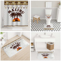 Malibu Christmas Bathroom Set Xmas Holiday Patterns - Wonder Print Shop