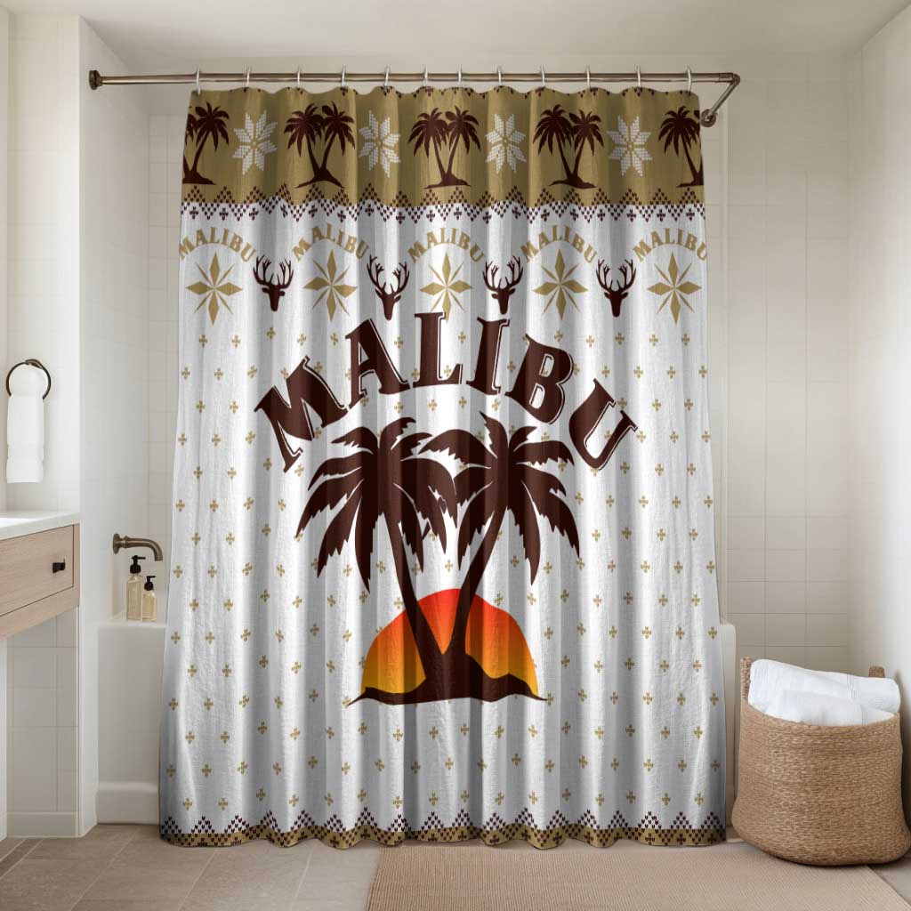 Malibu Christmas Bathroom Set Xmas Holiday Patterns - Wonder Print Shop