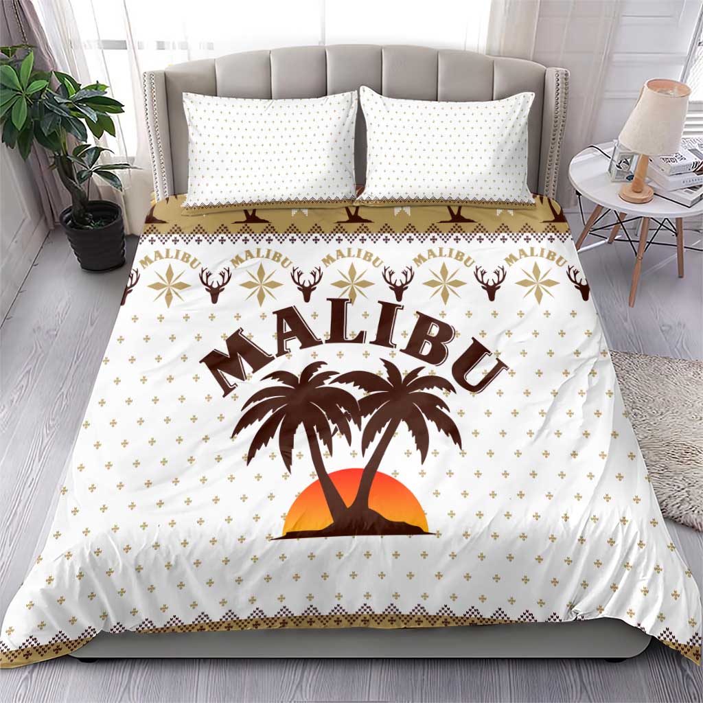Malibu Christmas Bedding Set Xmas Holiday Patterns - Wonder Print Shop