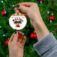 Malibu Christmas Ceramic Ornament Xmas Holiday Patterns - Wonder Print Shop