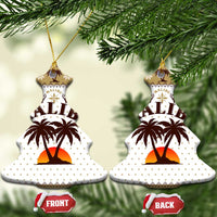 Malibu Christmas Ceramic Ornament Xmas Holiday Patterns - Wonder Print Shop