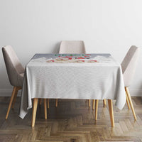 Maltese Peace Love Joy Christmas Tablecloth Xmas Holiday Patterns - Wonder Print Shop