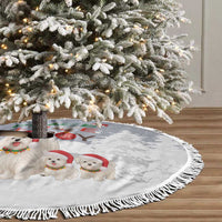 Maltese Peace Love Joy Christmas Tree Skirt Xmas Holiday Patterns - Wonder Print Shop