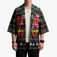 Mamaw Bear Christmas Kimono Xmas Holiday Patterns - Wonder Print Shop
