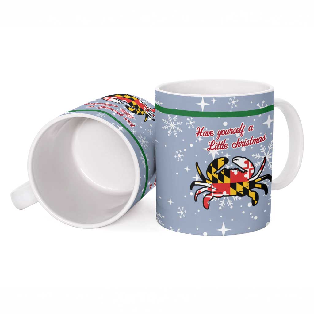 Maryland Symbols Christmas Ceramic Mug Xmas Holiday Patterns - Wonder Print Shop