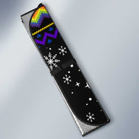 LGBT Lesbians Christmas Auto Sun Shade Xmas Holiday Patterns - Wonder Print Shop