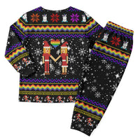 LGBT Lesbians Christmas Pajama Set Xmas Holiday Patterns - Wonder Print Shop