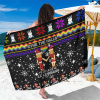 LGBT Lesbians Christmas Sarong Xmas Holiday Patterns - Wonder Print Shop