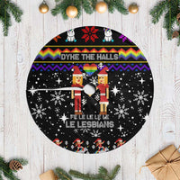LGBT Lesbians Christmas Tree Skirt Xmas Holiday Patterns - Wonder Print Shop