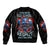 I Believe In Respect 3 Skulls Bomber Jacket - Wonder Print Shop