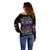 I Believe In Respect 3 Skulls Off Shoulder Sweater - Wonder Print Shop