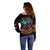 Don't Try To Figure Me Out Skull Reaper Off Shoulder Sweater - Wonder Print Shop