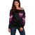 Karma Fairy Skull - In My Next Life Off Shoulder Sweater - Wonder Print Shop