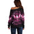 Karma Fairy Skull - In My Next Life Off Shoulder Sweater - Wonder Print Shop