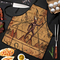 Min Ancient Egyptian Apron Fertility Symbol Sandstone Ankh Pyramid Pattern
