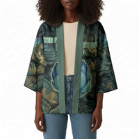Nefertem Kimono Primordial Bloom Lotus Mystical Lion Cosmic Egyptian