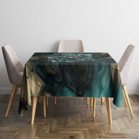 Nefertem Tablecloth Primordial Bloom Lotus Mystical Lion Cosmic Egyptian