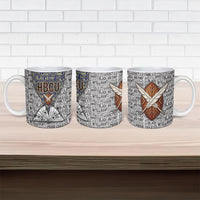HBCU Black History Legacy Ceramic Mug Word Cloud African Shield Knowledge Book