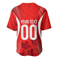 Personalized Canada Soccer Moose Goal Baseball Jersey Red Maple Leaf Football Mascot