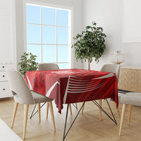 Personalized Canada Soccer Moose Goal Tablecloth Red Maple Leaf Football Mascot