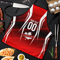 Custom Canada Soccer Player Apron Go Canada Maple Leaf