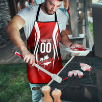 Custom Canada Soccer Player Apron Go Canada Maple Leaf