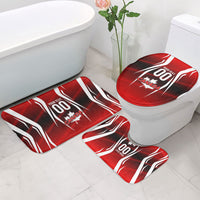 Custom Canada Soccer Player Bathroom Set Go Canada Maple Leaf