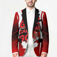 Custom Canada Soccer Player Blazer Go Canada Maple Leaf