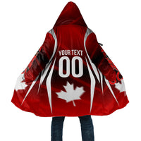 Custom Canada Soccer Player Cloak Go Canada Maple Leaf