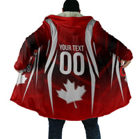 Custom Canada Soccer Player Cloak Go Canada Maple Leaf