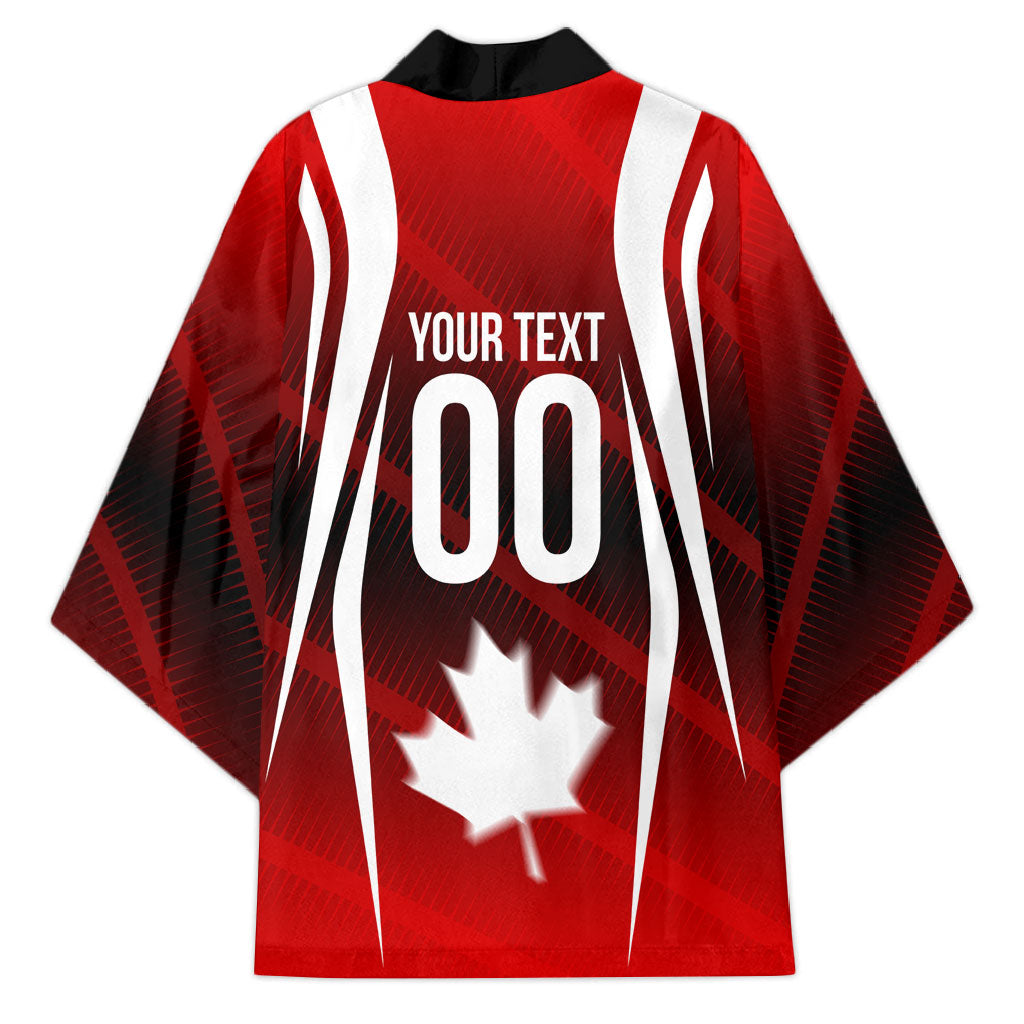 Custom Canada Soccer Player Kimono Go Canada Maple Leaf