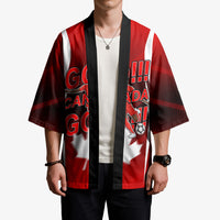 Custom Canada Soccer Player Kimono Go Canada Maple Leaf