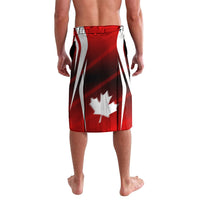Custom Canada Soccer Player Lavalava Go Canada Maple Leaf
