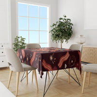 International Bacon Day Tablecloth Retro Bacon Pattern With Sizzling Skillet Graphic