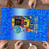 World Kindness Day Pixel Arcade Game Puzzle Retro 8-Bit Pixel Art Kindness Level Max Spread Love Game Over