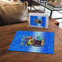 World Kindness Day Pixel Arcade Game Puzzle Retro 8-Bit Pixel Art Kindness Level Max Spread Love Game Over