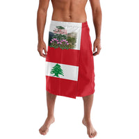Lebanon Independence Day Lavalava Patriotic Cedar Tree And Cyclamen Flowers