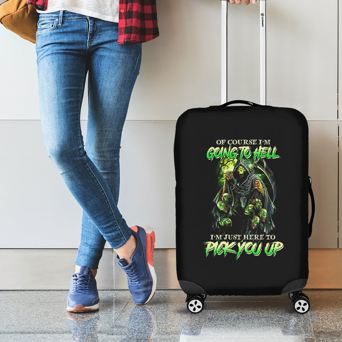 of-course-im-going-to-hell-skull-luggage-cover