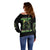 Of Course I'm Going To Hell Skull Off Shoulder Sweater - Wonder Print Shop