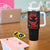 I'm Never Alone My Demon Are With Me Tumbler With Handle - Wonder Print Shop