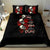 The Good Girl In Me 3 Skulls Rose Vintage Bedding Set - Wonder Print Shop