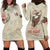 Stuck Between Idk Idc And Idgaf Skull Hoodie Dress - Wonder Print Shop