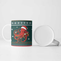 Merry Octomas Christmas Ceramic Mug Xmas Holiday Patterns - Wonder Print Shop