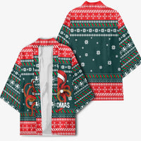 Merry Octomas Christmas Kimono Xmas Holiday Patterns - Wonder Print Shop