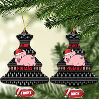 Merry Pigmas Christmas Ceramic Ornament Xmas Holiday Patterns - Wonder Print Shop