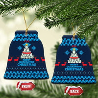 Merry Quarantine Christmas Ceramic Ornament Xmas Holiday Patterns - Wonder Print Shop
