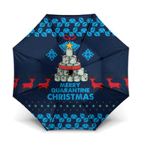Merry Quarantine Christmas Umbrella Xmas Holiday Patterns - Wonder Print Shop