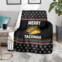 Merry Tacomas Christmas Blanket Xmas Holiday Patterns - Wonder Print Shop